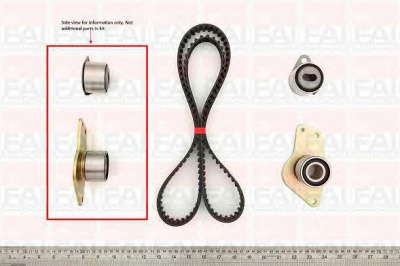 FAI AUTOPARTS tbk45 -  Комплект ремня ГРМ